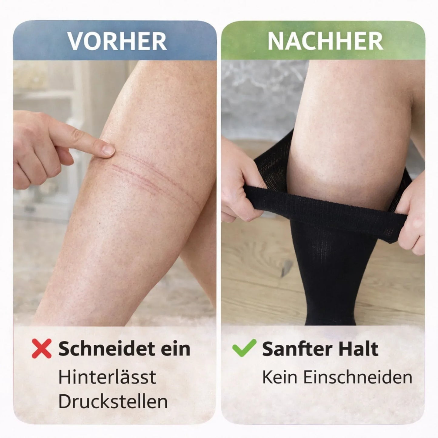 Mevera - frühlingedition kompressionsstrümpfe